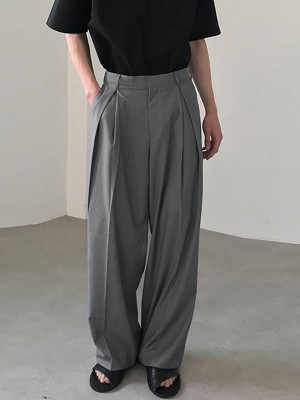 Men's Casual Loose Wide-leg Pants