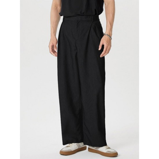Men's Casual Loose Wide-leg Pants