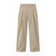 Men's Plain Cross Pleated Pants