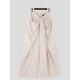 Men's Deconstructed Knotted Design Solid Color Trousers
