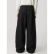 Men's Solid Color Loose Fit High Waist Trousers