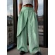 Men's Solid Color High-Waisted Casual Trousers