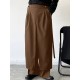 Men's Faux Two-Piece Design Loose-Fit Trousers