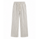 Men's Striped Wide Leg Casual Trousers