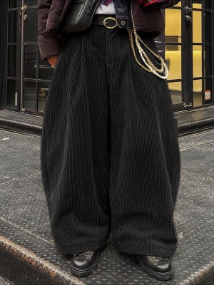 Men's Corduroy Loose Casual Trousers