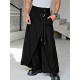 Men's Deconstructed Layered Tie Casual Trousers