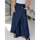 Men's Deconstructed Layered Tie Casual Trousers