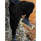 Men's Solid Pleated Loose Casual Trousers