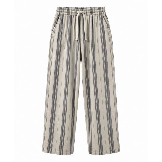 Men's Stripe Loose Casual Trousers