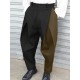 Men's Contrast Color Casual Trousers
