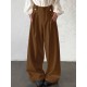Men's Ribbon Patchwork Design Casual Trousers