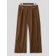 Men's Ribbon Patchwork Design Casual Trousers