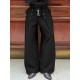 Men's Solid Color Deconstructed Loose Fit Trousers