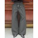 Men's Solid Color Deconstructed Loose Fit Trousers