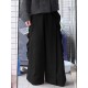 Men's Deconstructed Bubble Pleated Wide Leg Trousers