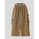 Men's Deconstructed Bubble Pleated Wide Leg Trousers