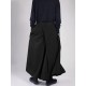 Men's Deconstructed Solid Color Pleated Trousers