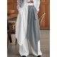 Men's Deconstructed Contrast Flap Patchwork Trousers