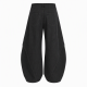 Men's Deconstructed Striped Curved Blade Trousers