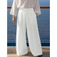 Men's Solid Color Minimal Loose Trousers