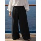 Men's Solid Color Minimal Loose Trousers