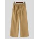 Men's Deconstructed Pleated Design Long Trousers