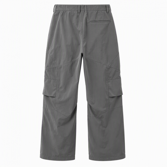 Men's Solid Color Casual Deconstructed Trousers