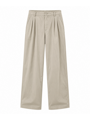 Men's Solid Color Loose Wide Leg Long Trousers