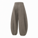 Men's Deconstructed Textured Balloon Trousers