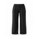 Men's Pinstripe High-Waist Sailor Button Wide-Leg Trousers