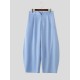 Men's Pearl Beaded Side Slit High Waist Wide Leg Trousers