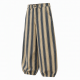 Men's Vintage Bold Striped Baggy Wide-Leg Balloon Trousers