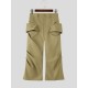 Men's Pleated Wide Leg Trousers