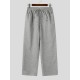 Men's Urban Casual Sailor Button Drawstring Wide Leg Trousers